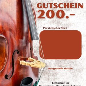 Gutschein 200.00